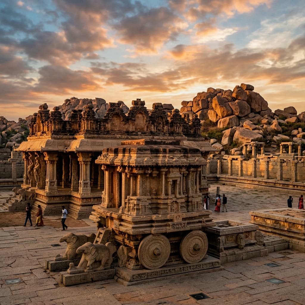 Hampi temples in Karnataka